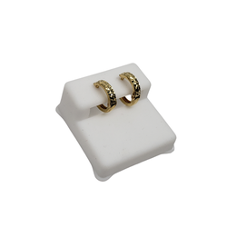 10K Yellow Gold Huggies Earring BD-003