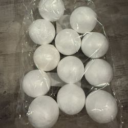 12 Crafting Foam Balls - New
