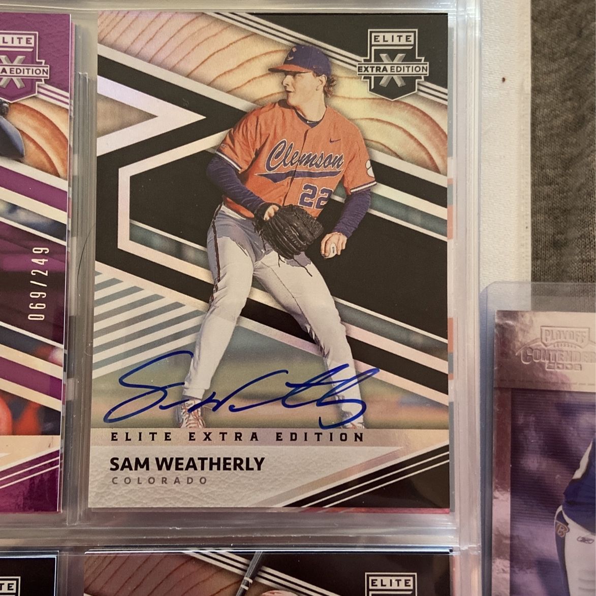 Sam Weatherly 2020 Elite Extra Edition