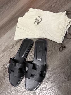 Hermes shoes sandals black / sandalias negras