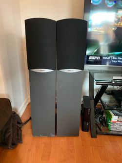 Bose 701 series ii surround sound tower speakers