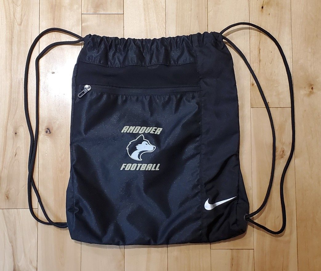 NEW Nike Andover Huskies Football Cinch Sac