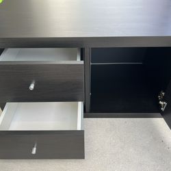 Storage System With Drawers, IKEA, Black