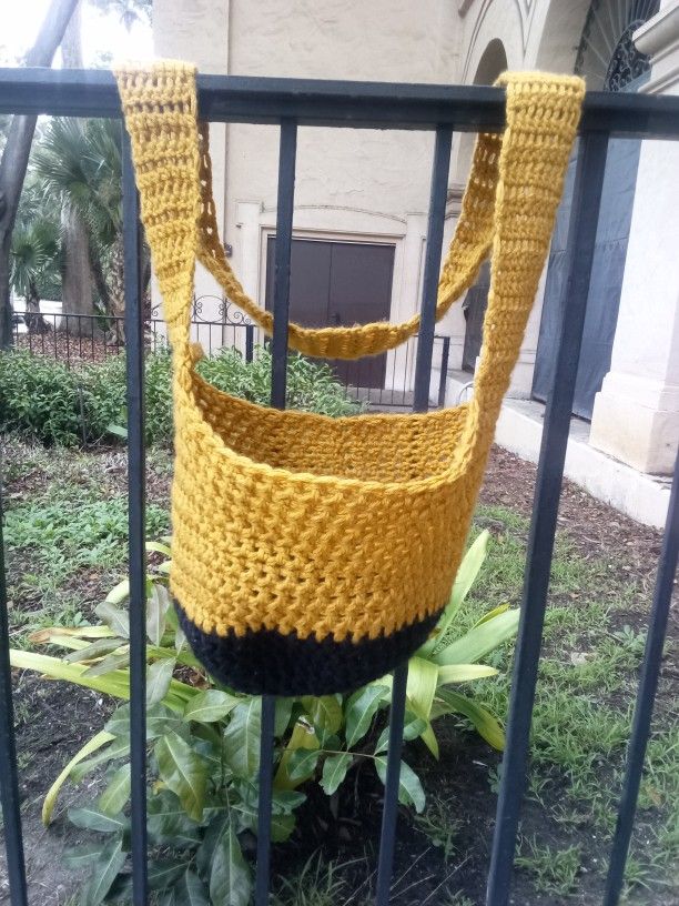Crocheted Tote Bag