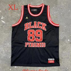 2017 Black Pyramid Chris Brown Basketball Jersey