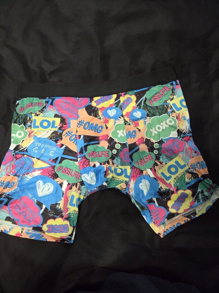 Men Boxer Briefs Large