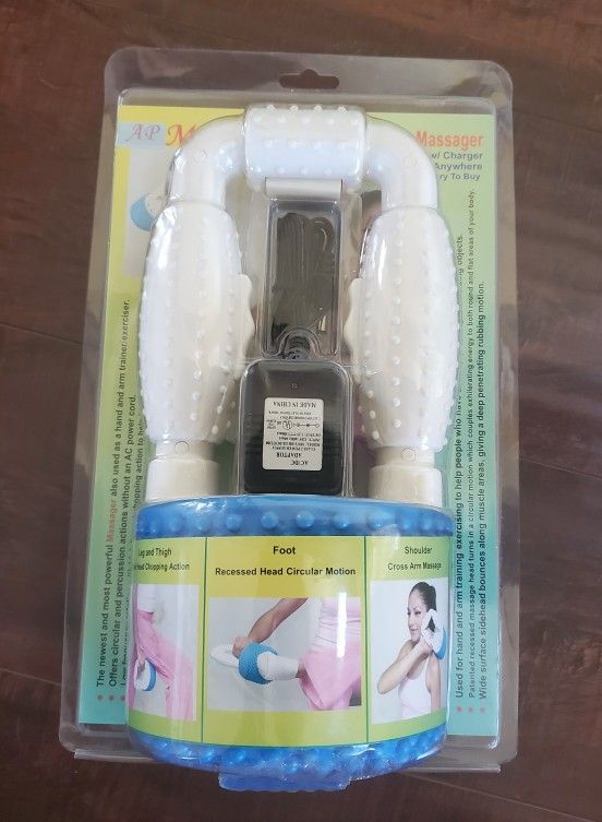 AP Massage The Ultimate Massager With Electronic Dumbbell In One Unit