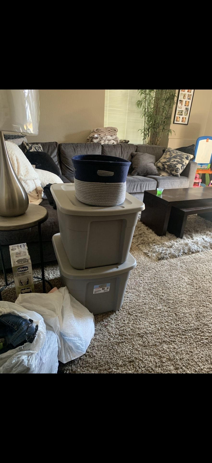 Sectional Couch Grey