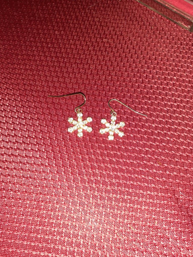 Snowflake Ear Rings