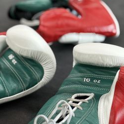 Winning 16oz Custom Boxing Gloves Lace-Ups