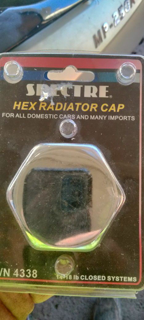 Chrome Radiator Cap For Hot Rod Or Mud Truck Or Dune Buggy