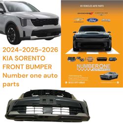 2024-2025-2026 KIA SORENTO FRONT BUMPER Complete  10055 Belknap Rd, Sugar Land, TX 77498  The above prices are subject to applicable taxes 832**597**0
