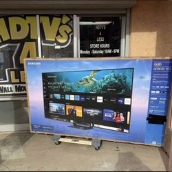 85 Tv Free Delivery $55 Down On Financing Six Month Warranty 85 Tv Samsung Q 70 Smart 4K Hdtv 120 Hz