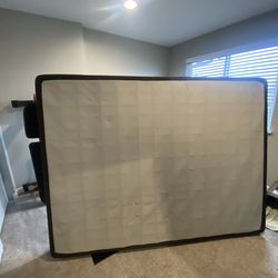 Bed Low Profile Foundation Queen Size