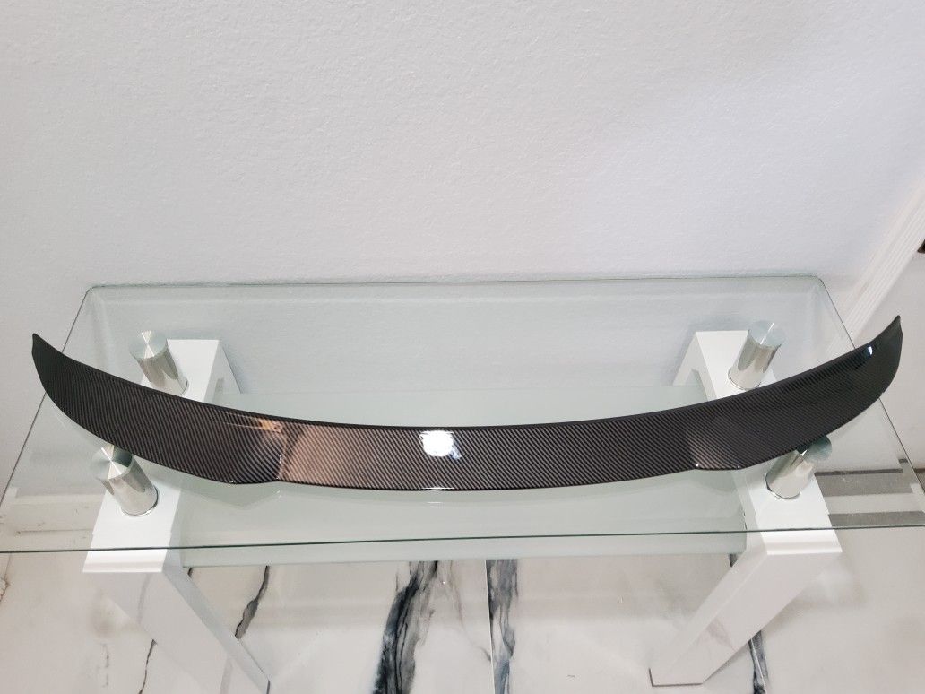 Carbon Fiber Print Jdm M4 Style Rear Spoiler