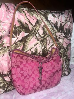 Pink Vintage Coach