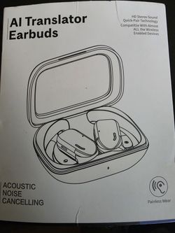 AI Translator Earbuds