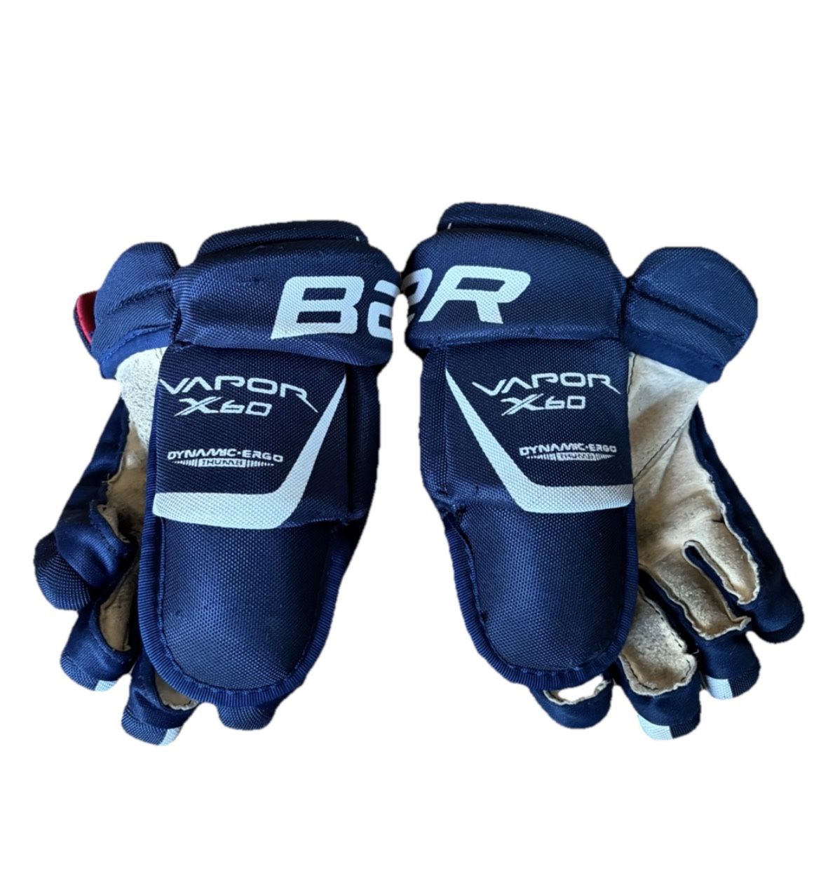 Bauer Vapor X60 10” Hockey Gloves Field Ice 25cm Dynamic Ergo Thumb Flex