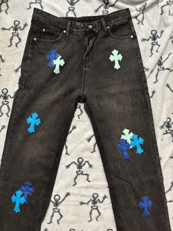 Chrome heart jeans