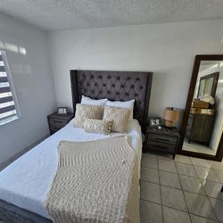 NEW BED AND NIGHTSTANDS ▪︎ NUEVA CAMA Y MESITAS DE NOCHE 