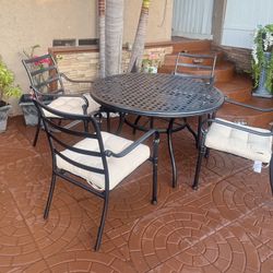 Beautiful Dinning Patio Set 5 Pieces Outdoor Furniture 🌴🌴🌴