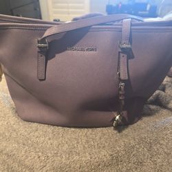 Michael Kors lavender handbag