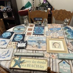 Ocean Beach Home Decor 20+ Items