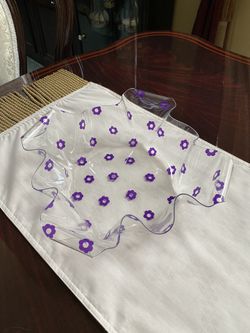 4 Ruffle Bowls / Baskets