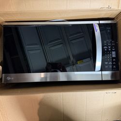 LG - 1.8 Cu. Ft. Over-the-Range Smart Microwave with Sensor Cooking and EasyClean - Stainless Steel