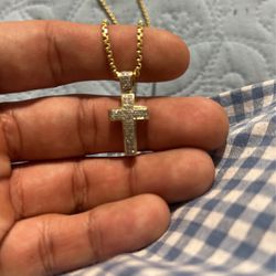Diamond Pendant With Chain