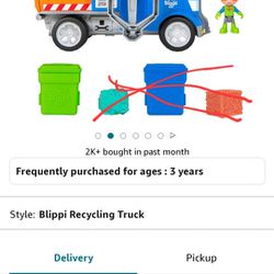 Blippi Garbage Truck