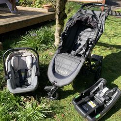 Stroller and car seat combo