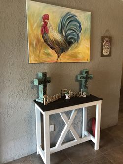 Rustic Entryway table