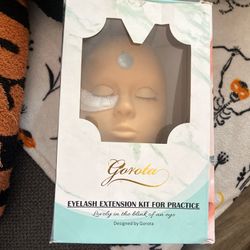  maniquí de pestañas eyelash mannequin 