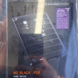 WD BLACK P10 4TB Game Drive