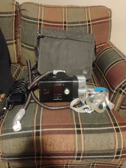 ResMed CPAP Machine with Mask and Carry Bag
