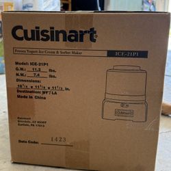 Cuisinart Ice cream And Gelato Maker