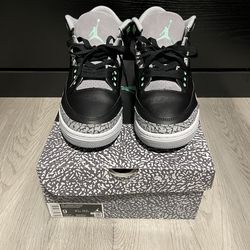 Jordan 3 Green Glow