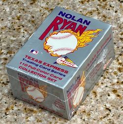 Nolan Ryan 1991 Pacific Texas Express 110 Card Collectors Set - FACTORY SEALED