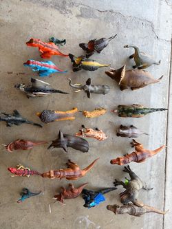 Dinosaur and animal toys