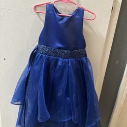 Free blue Toddler Dress