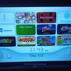 Nintendo Wii Console RVL-001 With Virtual Console Games and more!!!