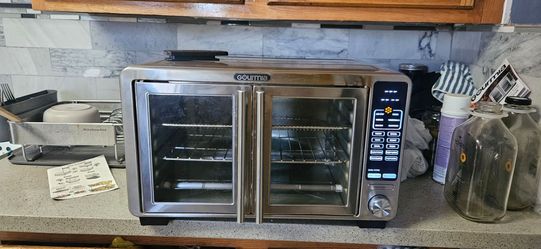 Gourmia French Door Air Fryer Toaster Oven