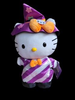 Hello Kitty Halloween Greeter  - Purple