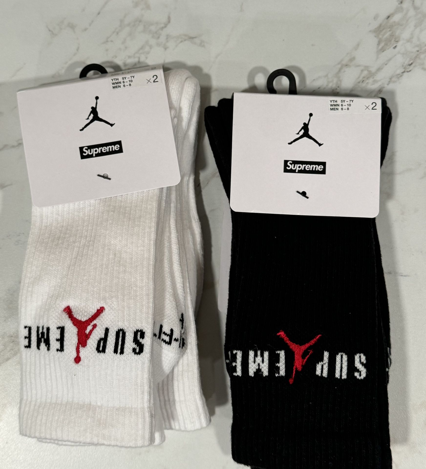 Supreme/ Jordan Socks