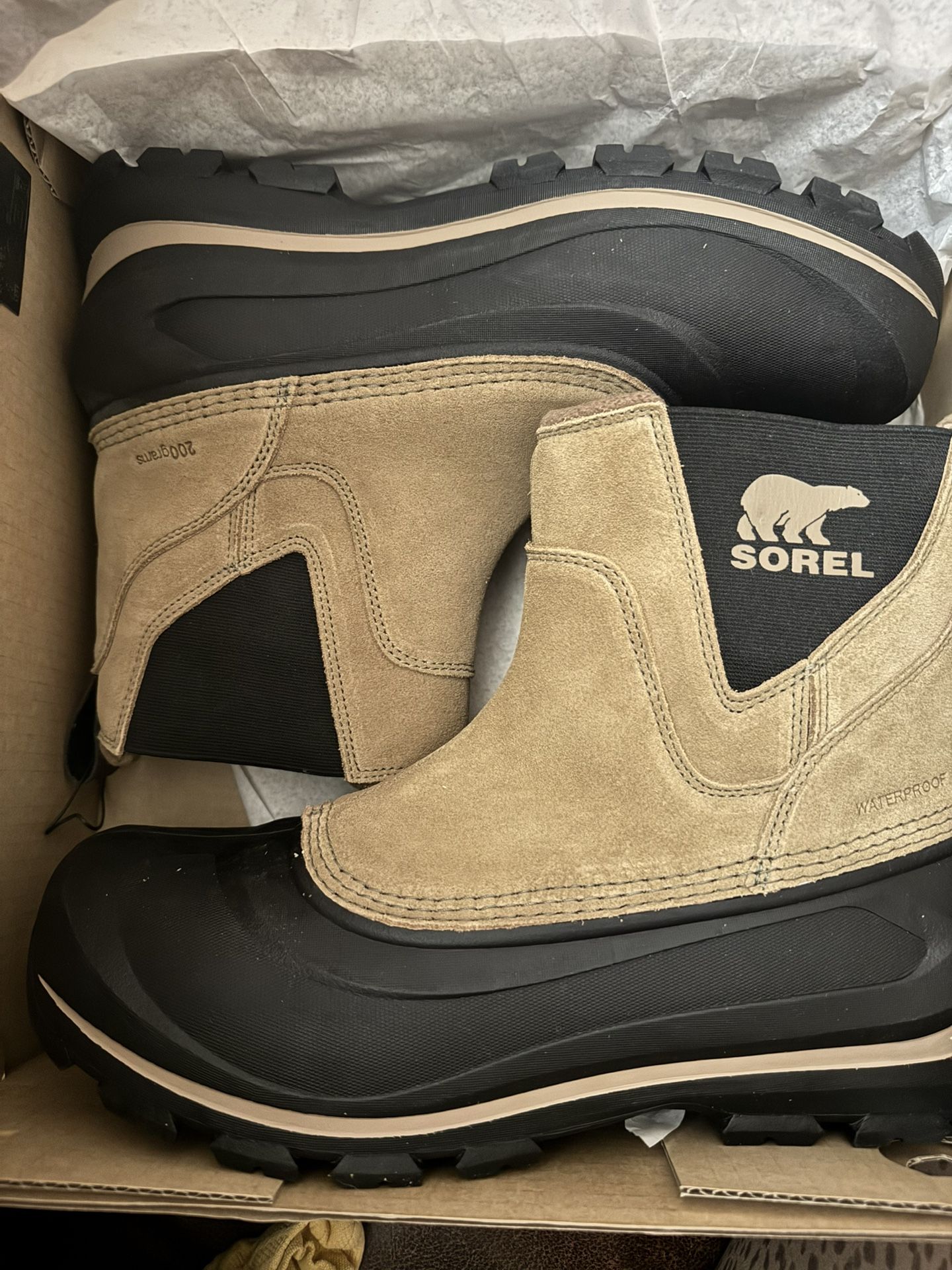 New Men’s Sorel Snow Boots/work Boots Size 11 