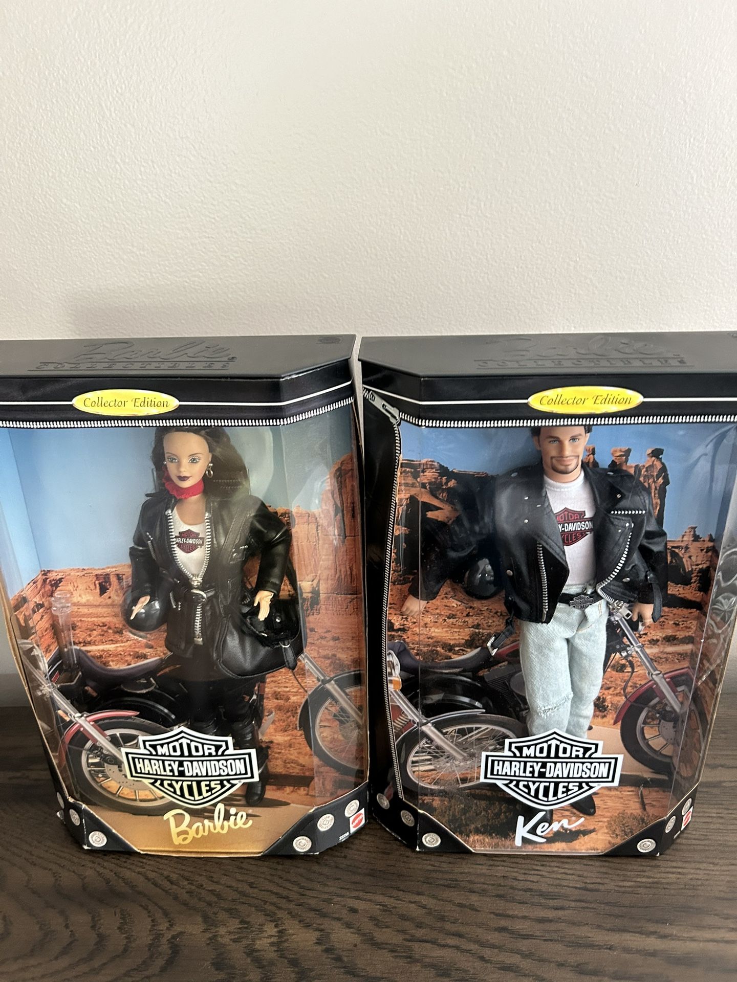 New Harley Davidson Barbie Dolls See Description