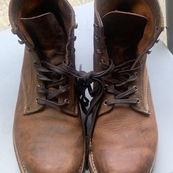 Wolverine 1000 Mile Plain Toe Classic Boot Size 12 Lo#(1227)