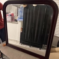 Front bed mirror