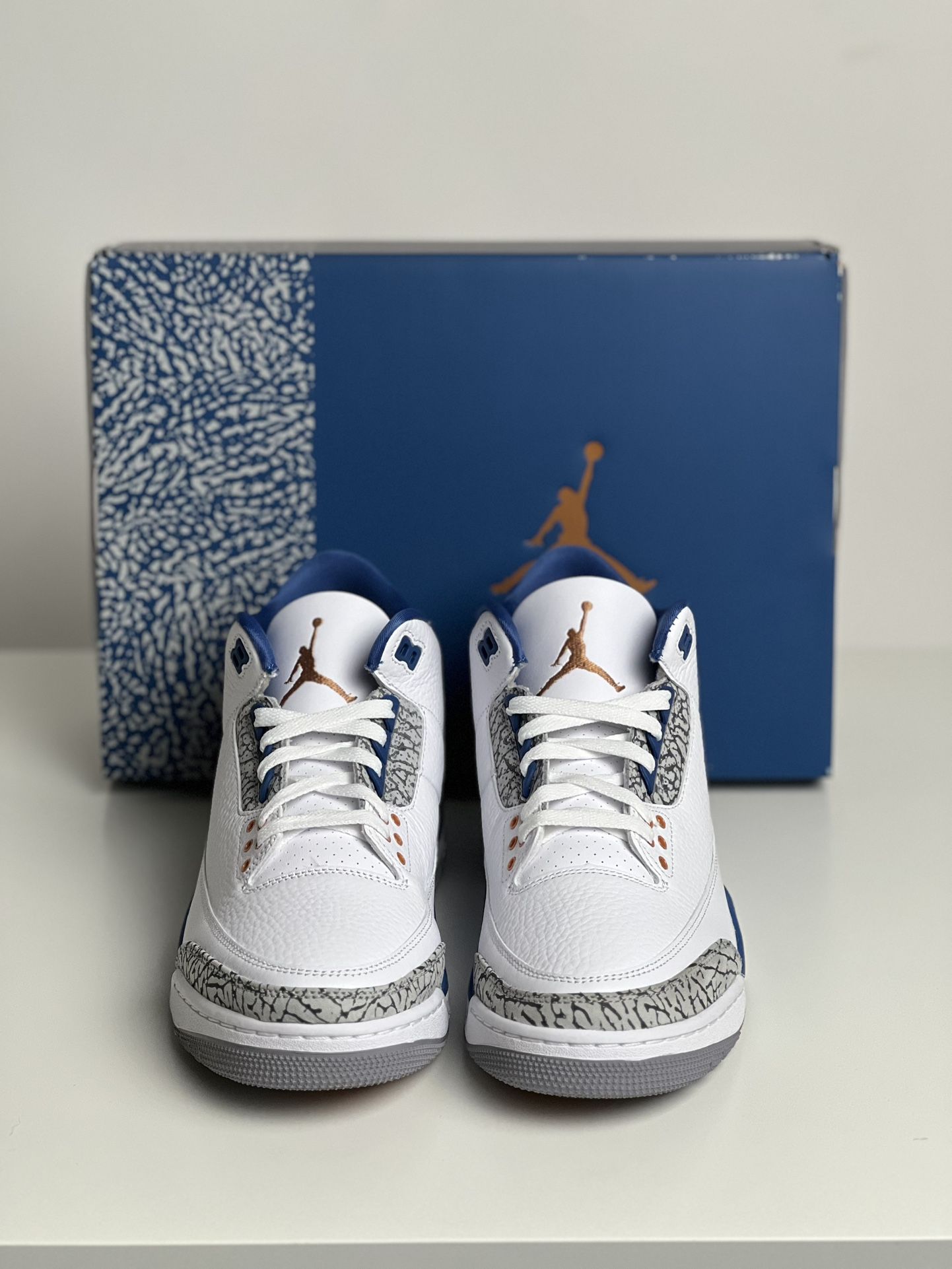 Nike Air Jordan 3 Retro True Blue Cement Grey